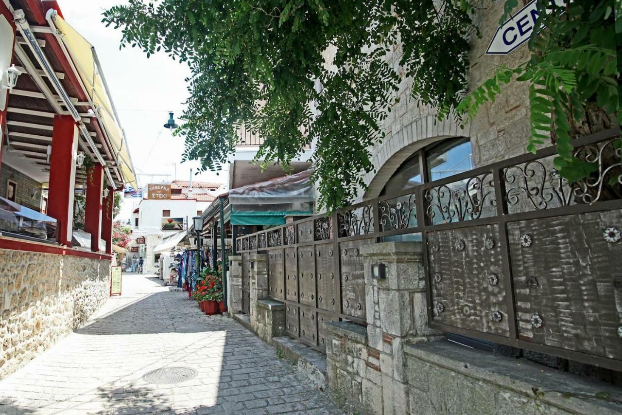 Beautiful Studio in traditional Afytos Halkidiki-UVC sterilized Esterno foto