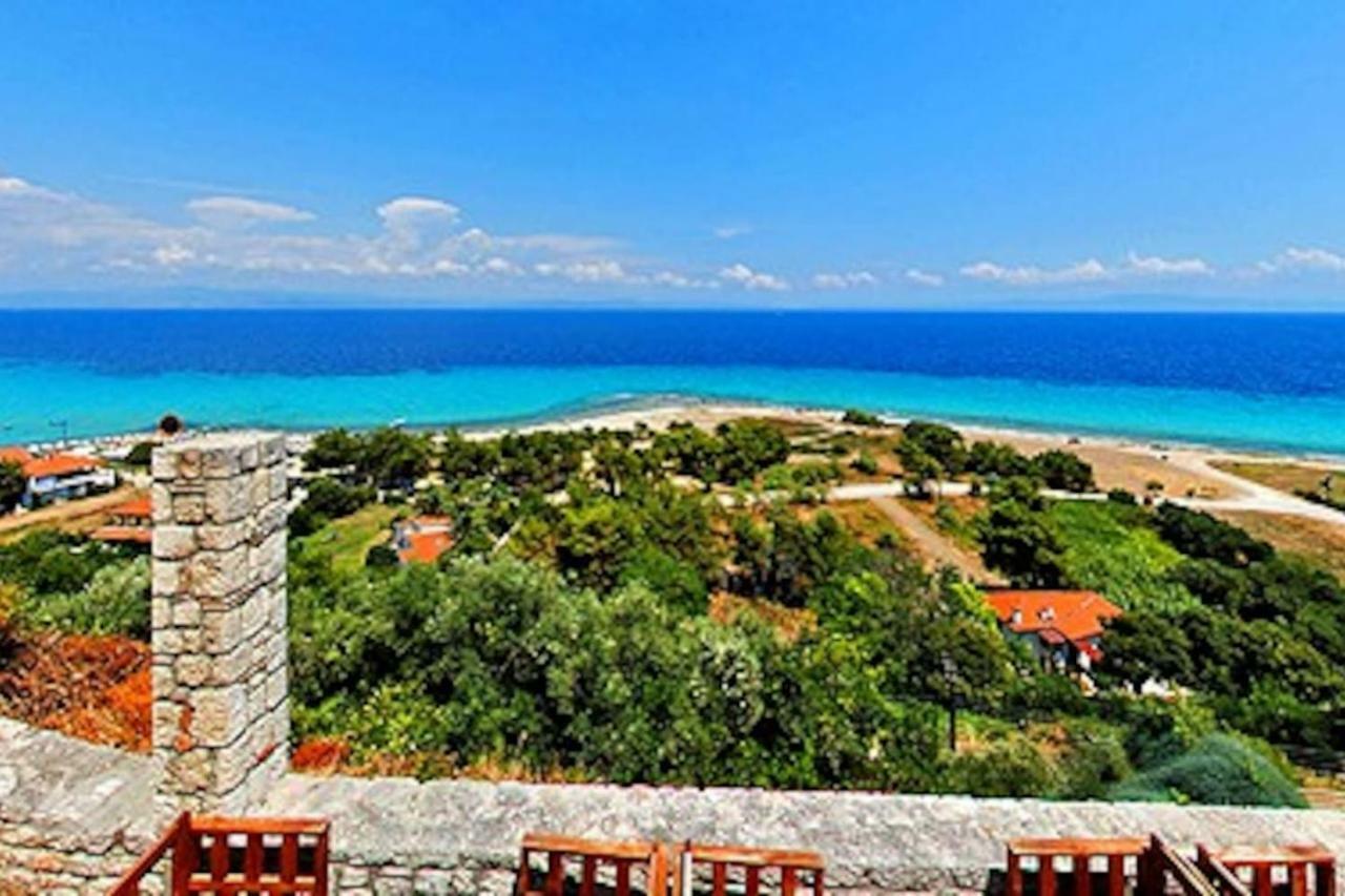 Beautiful Studio in traditional Afytos Halkidiki-UVC sterilized Esterno foto